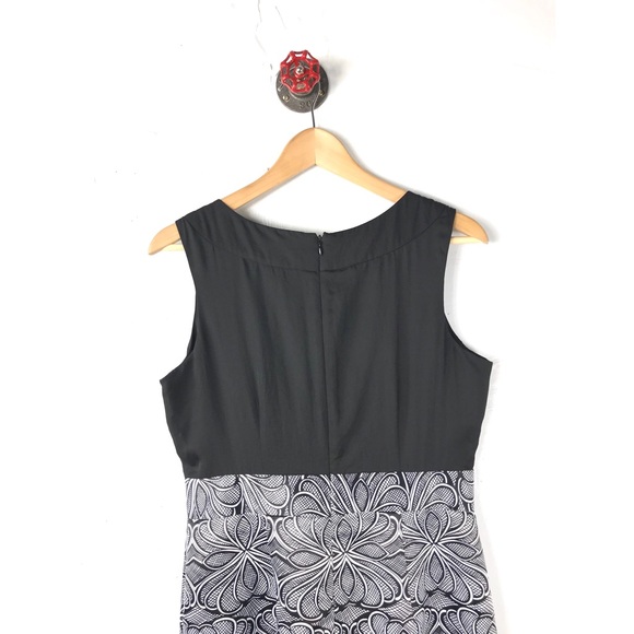 Banana Republic 10 dress colorblock print floral - Picture 6 of 8
